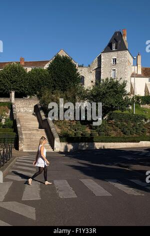 France, Loiret, Montargis, château Banque D'Images