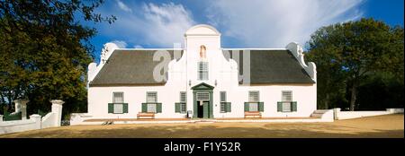 L'Afrique du Sud, Western Cape, Cape Town, Constantia, Groot Constantia Wine Estate, Manor House Banque D'Images