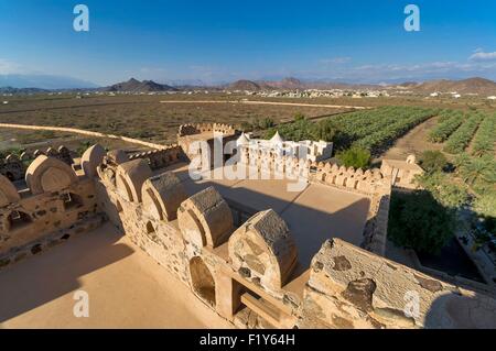 Oman, le Djebel Akhdar, forteresse de Jabrin, à partir de la 17e siècle Banque D'Images