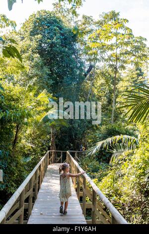 Costa Rica, province de Puntarenas, Parc National Manuel Antonio Banque D'Images