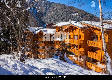 France, Savoie, Maurienne, Valfréjus Banque D'Images