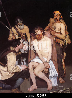 Edouard Manet - Jésus raillé par les soldats Banque D'Images