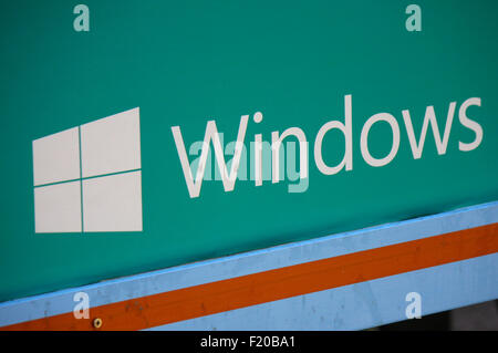 Markenname : 'Microsoft Windows', Berlin. Banque D'Images