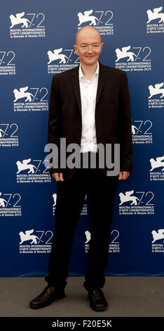 Venise, Italie. Sep 9, 2015. Réalisateur Samuel Collardey assiste à un photocall pour 'Tempete' pendant le 72e Festival du Film de Venise à l'île du Lido à Venise, Italie, 9 septembre 2015. © Ye Pingfan/Xinhua/Alamy Live News Banque D'Images