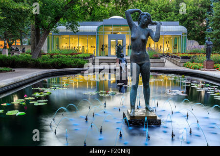 Jardin de sculptures Leo Mol, Parc Assiniboine, Winnipeg, Manitoba, Canada. Banque D'Images