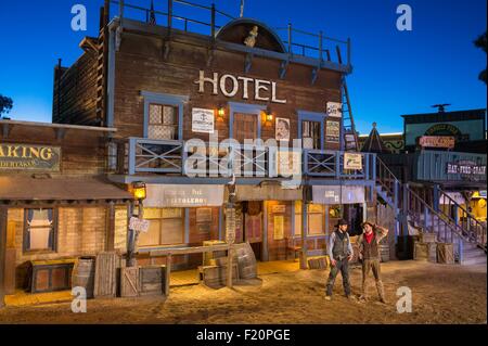 United States, Arizona, Tuscon, Old Tucson Studios, tous Banque D'Images