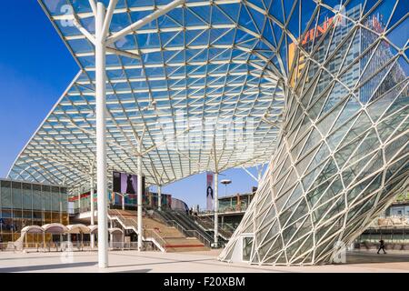 L'Italie, Lombardie, Milan, Fiera Milano de Rho-Pero, centre d'exposition, conçu par l'architecte italien Massimiliano Fuksas et inauguré en 2005 Banque D'Images