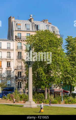 France, Paris, parc Montsouris Banque D'Images