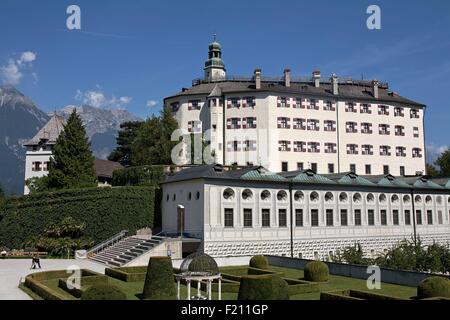 Autriche, Tyrol, Innsbruck, Château d'Ambras Banque D'Images