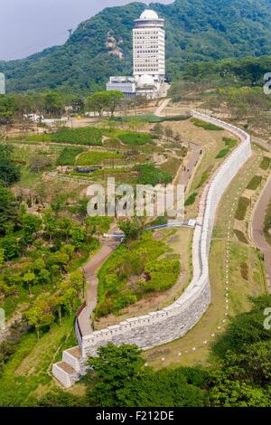 Corée du Sud, Séoul, Jung-gu, le parc Namsan, un parc public situé sur le mont Mongmyeokde (262 mètres) Banque D'Images