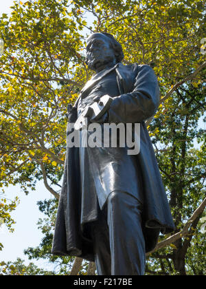 Statue de john ericsson, NYC, usa Banque D'Images