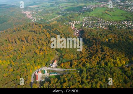 France, Bas Rhin (67), col de Saverne (vue aérienne) Banque D'Images