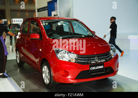 BANGKOK - 30 mars : Suzuki Celerio voiture sur l'affichage à la 35e Bangkok International Motor Show le 30 mars 2014 à Bangkok, Tha Banque D'Images