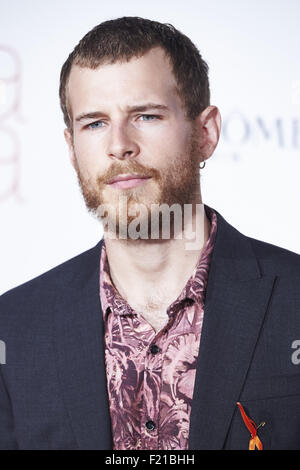 Madrid, Espagne. Sep 9, 2015. Alvaro Cervantes assiste à un 'Mma' première mondiale au cinéma Capitol, le 9 septembre 2015 à Madrid, Espagne. Crédit : Jack Abuin/ZUMA/Alamy Fil Live News Banque D'Images