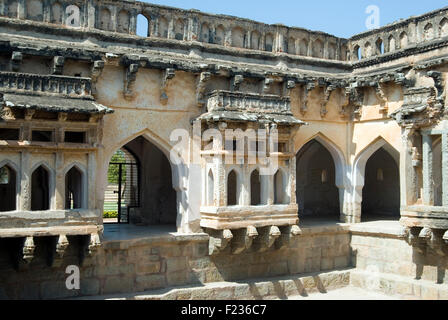 L'Inde,KARNATKA, HAMPI HAMPI BAIGNOIRE QUEENS Banque D'Images