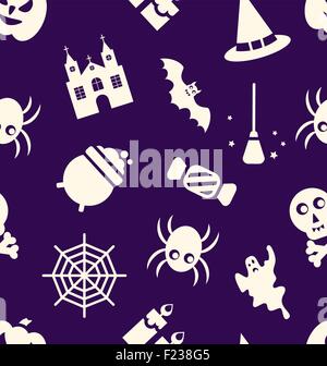 Motif transparente Halloween Illustration de Vecteur