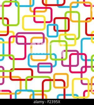 Un motif géométrique avec des triangles colorés Illustration de Vecteur