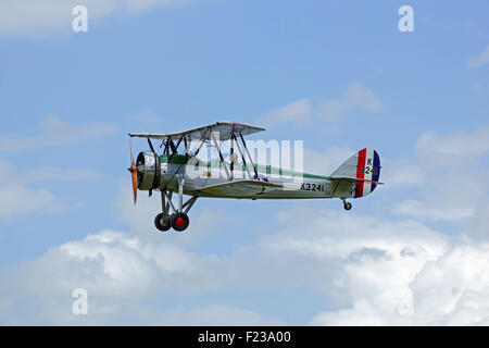 621 Avro Tutor dans l'air Banque D'Images