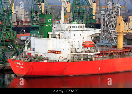 Cargo, port de Varna, Bulgarie, province homonyme Banque D'Images