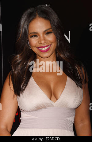 SANAA LATHAN actrice US en septembre 2015. Photo Jeffrey Mayer Banque D'Images