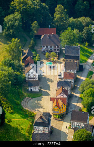 Village musée, musée en plein air de Hagen, Rhénanie du Nord-Westphalie, Rhénanie-Palatinat, Allemagne Banque D'Images