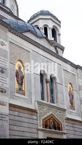 Mosaic, Église orthodoxe de Saint Spyridon, Trieste Banque D'Images