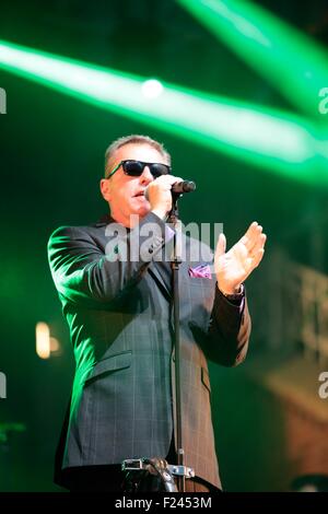 Madness chanteur Graham Suggs McPherson Banque D'Images