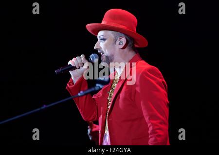 Boy George Culture Club 2015 d'Eventim Apollo Banque D'Images