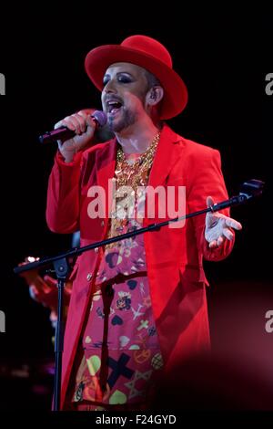 Boy George Culture Club 2015 d'Eventim Apollo Banque D'Images