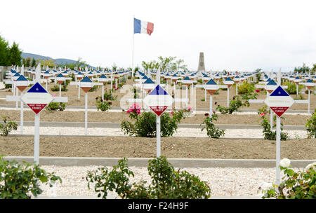 Tombes de français de la première guerre mondiale à Skopje, Macédoine R. Banque D'Images