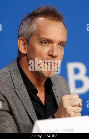 Réalisateur Jean-Marc Vallée assiste à la conférence de presse de démolition lors de la 40e Festival International du Film de Toronto, TIFF, au Bell Lightbox in Toronto, Canada, le 11 septembre 2015. Photo : Hubert Boesl - AUCUN FIL SERVICE - Banque D'Images