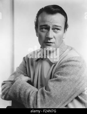 JOHN WAYNE (1907-1979) acteur de cinéma américain vers 1940 Banque D'Images