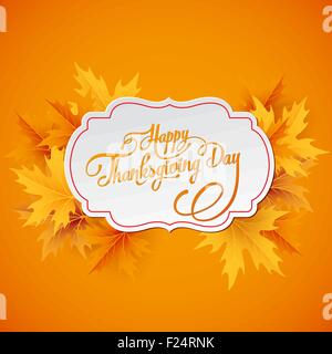 Joyeux Thanksgiving Day Illustration de Vecteur