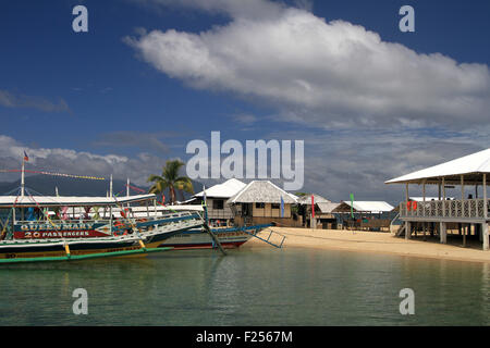 Island hopping dans Honda Bay - Palawan Banque D'Images