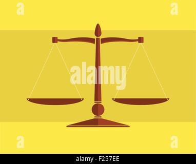 égalité de l’échelle Illustration de Vecteur