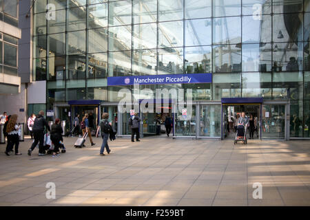 La gare Piccadilly de Manchester, Royaume-Uni. Banque D'Images