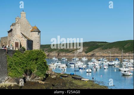 France, finistere, Le Conquet, la Chambre des lords Banque D'Images