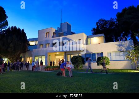 La France, Var, Hyères, la Villa Noailles par l'architecte Robert Mallet Stevens Banque D'Images