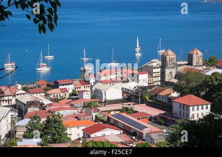La France, Martinique, Saint Pierre, Notre Dame du Bon Port cathédrale Banque D'Images