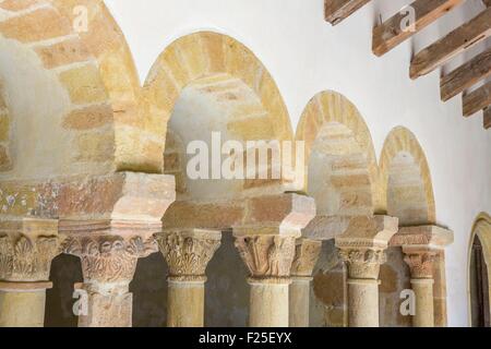 La France, de la Loire, Charlieu, Saint Fortunatus' Abbaye, chapter House, Brionnais Banque D'Images