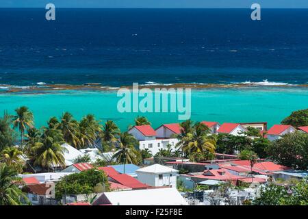 La France, Guadeloupe, Marie Galante, Capesterre de Marie Galante Banque D'Images