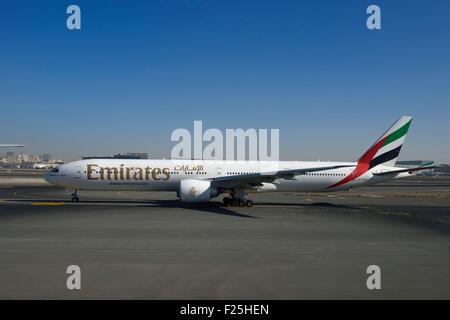 Emirats Arabes Unis, Dubai, l'Aéroport International de Dubai Banque D'Images