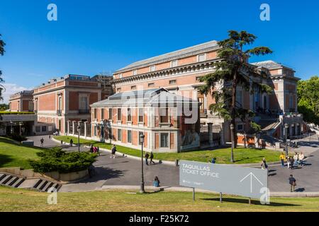 Espagne, Madrid, quartier El Retiro, du musée du Prado Banque D'Images