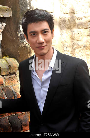 Wang Leehom est un multi-millions d'album vendus Taiwanese-American pop star a visité l'Union d'Oxford à Oxford aujourd'hui 21 avril 201 Banque D'Images