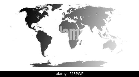 Symbolbild : Weltkarte/ image symbolique : carte du monde. Banque D'Images