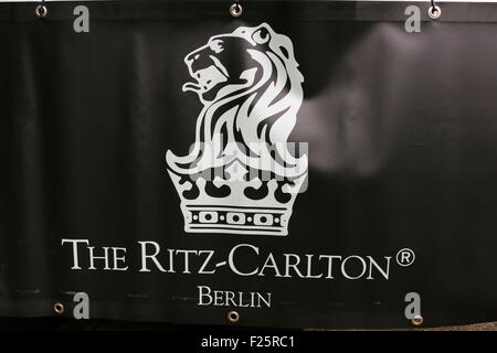 Markennamen : Ritz Carlton", Berlin. Banque D'Images