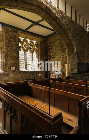 L'intérieur de l'église Holy Trinity, Goodramgate, York Banque D'Images