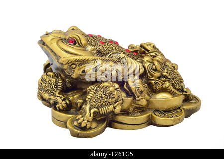 Feng Shui grenouille magique de l'argent pour l'argent Banque D'Images