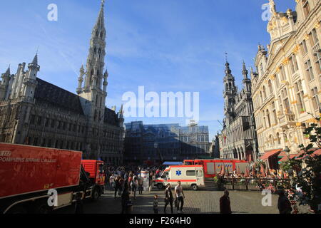 Grand-Place de Bruxelles, Belgique Banque D'Images