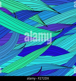 Résumé de l'Onde de couleur Illustration de Vecteur